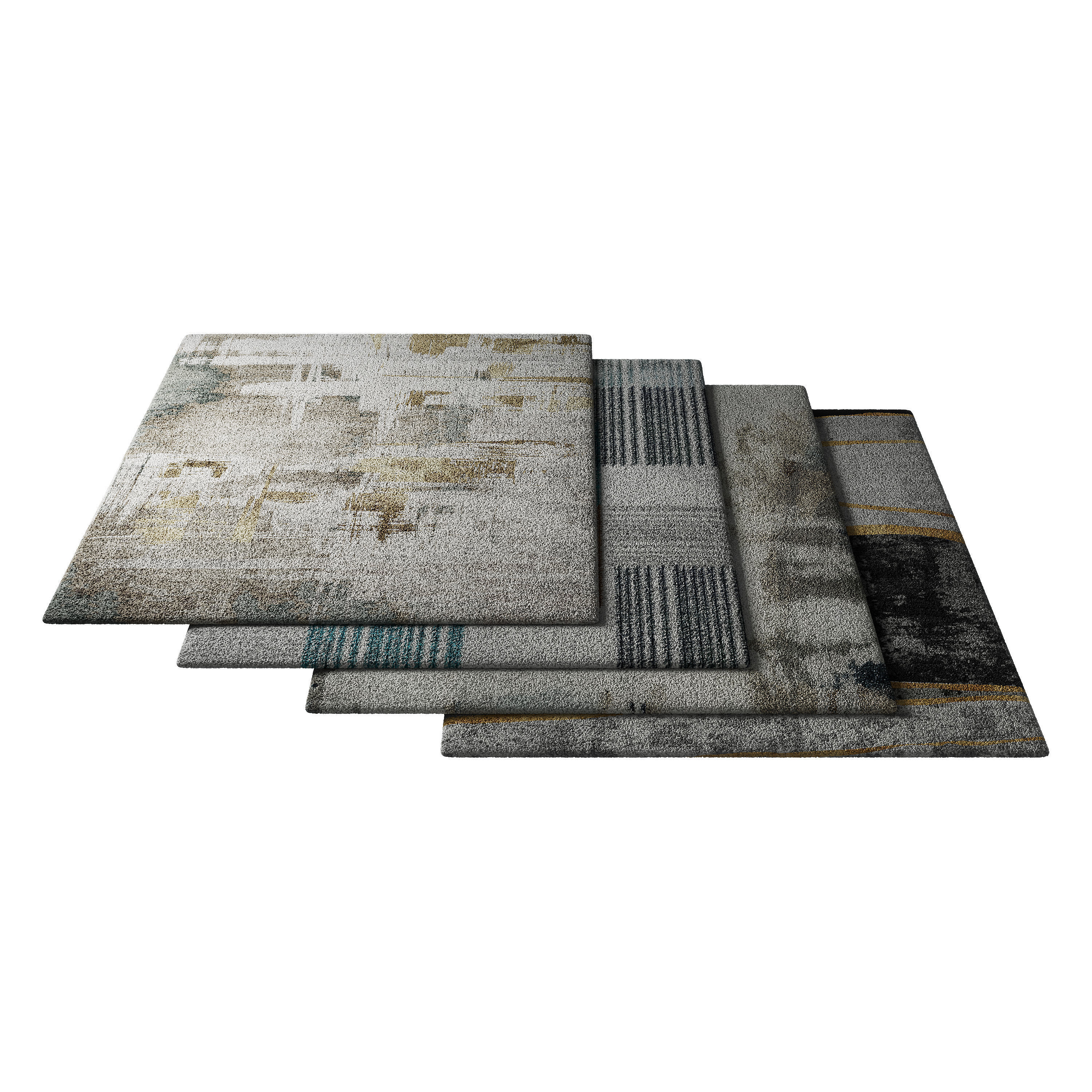 Rug Set 26 3D model_1