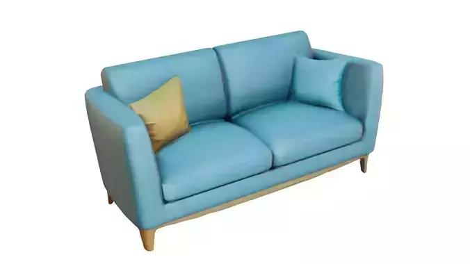 3D Basic Sofa