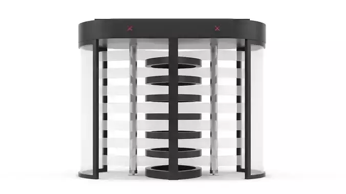 Turnstile Gate 3D model