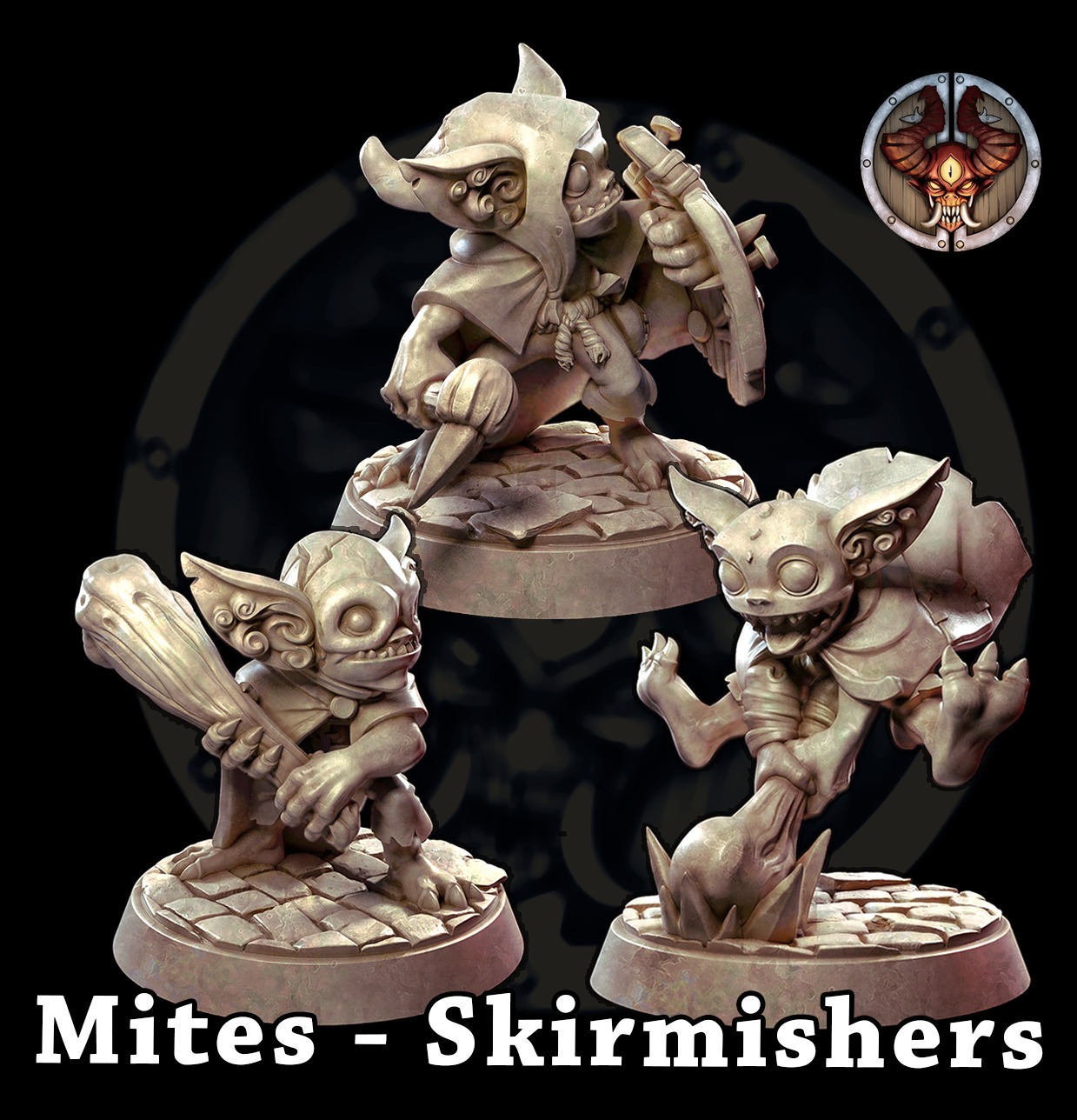 DND Mites - All variants  3D print model_2