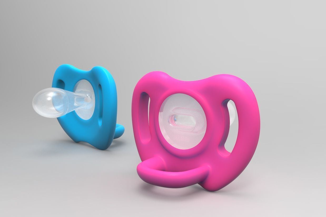 3D pacifier 3D print model_1