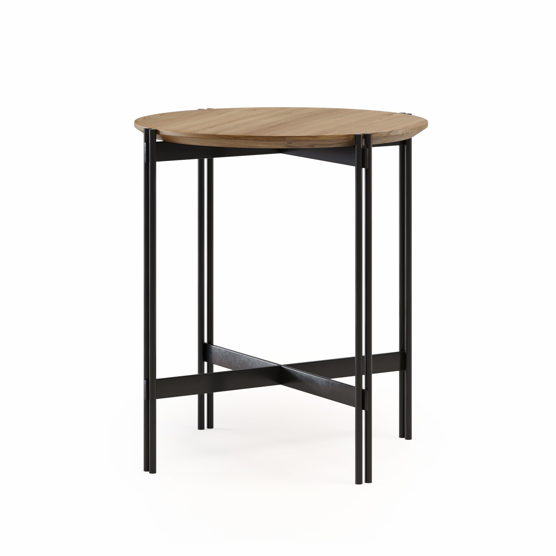 duo table set 3D model_3