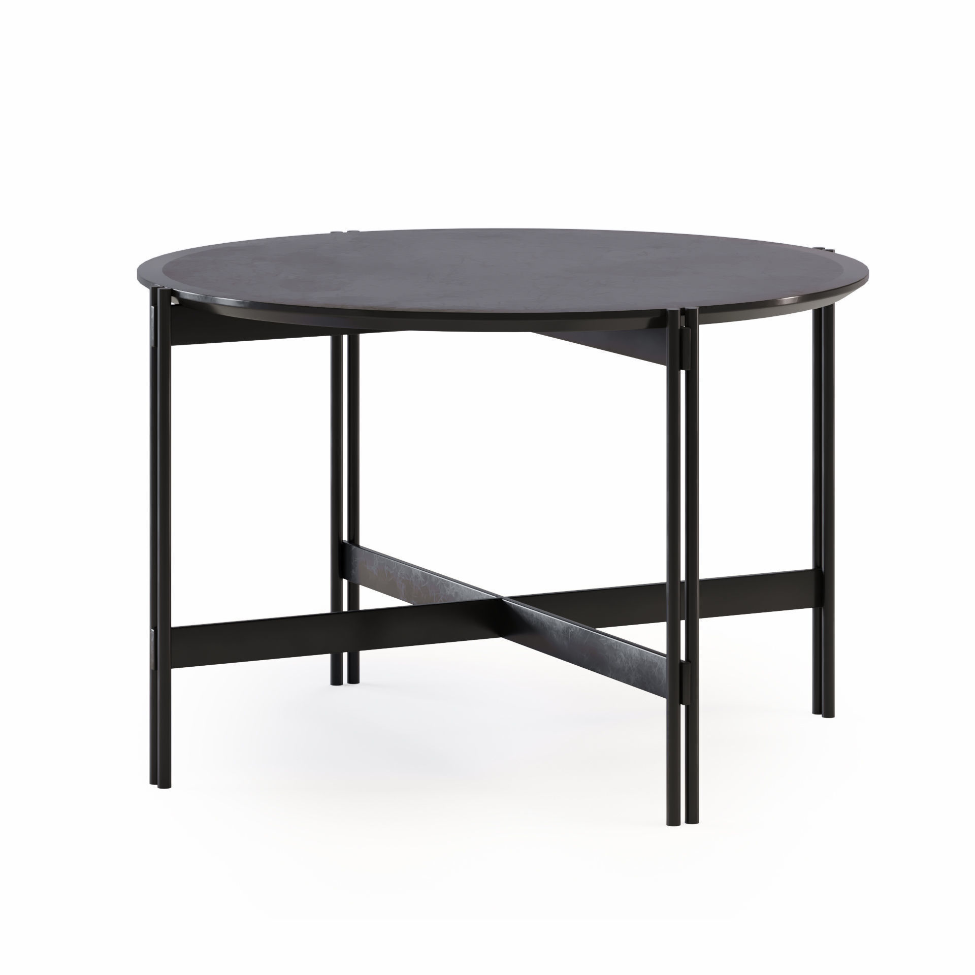 duo table set 3D model_2