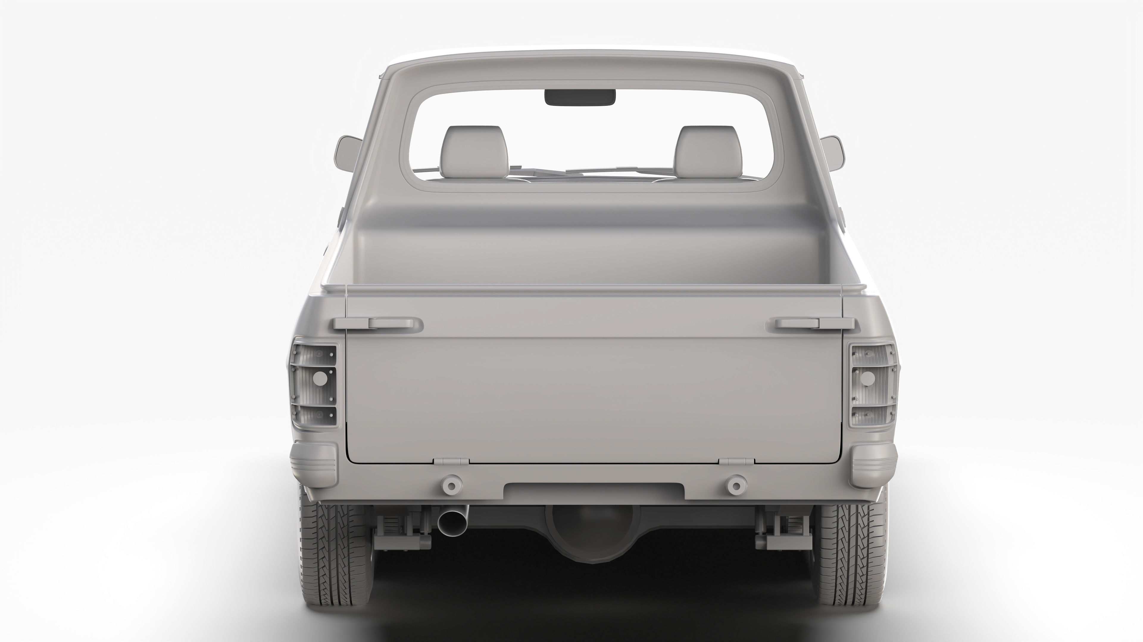 Datsun 1200 UTE 120B 1971 - 1986 3D model_14