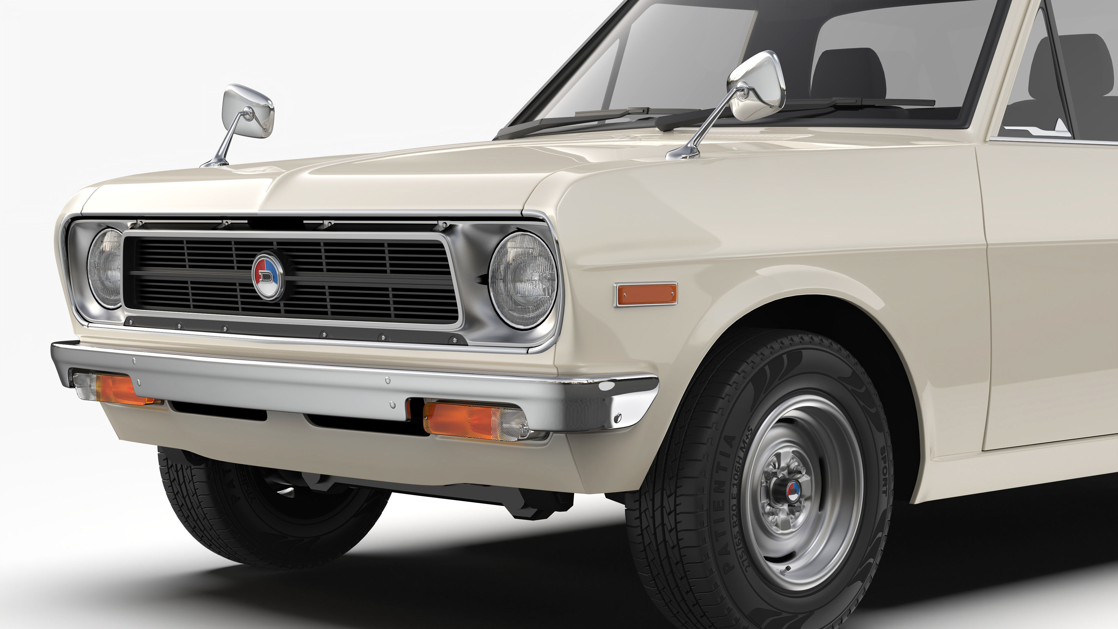 Datsun 1200 UTE 120B 1971 - 1986 3D model_7
