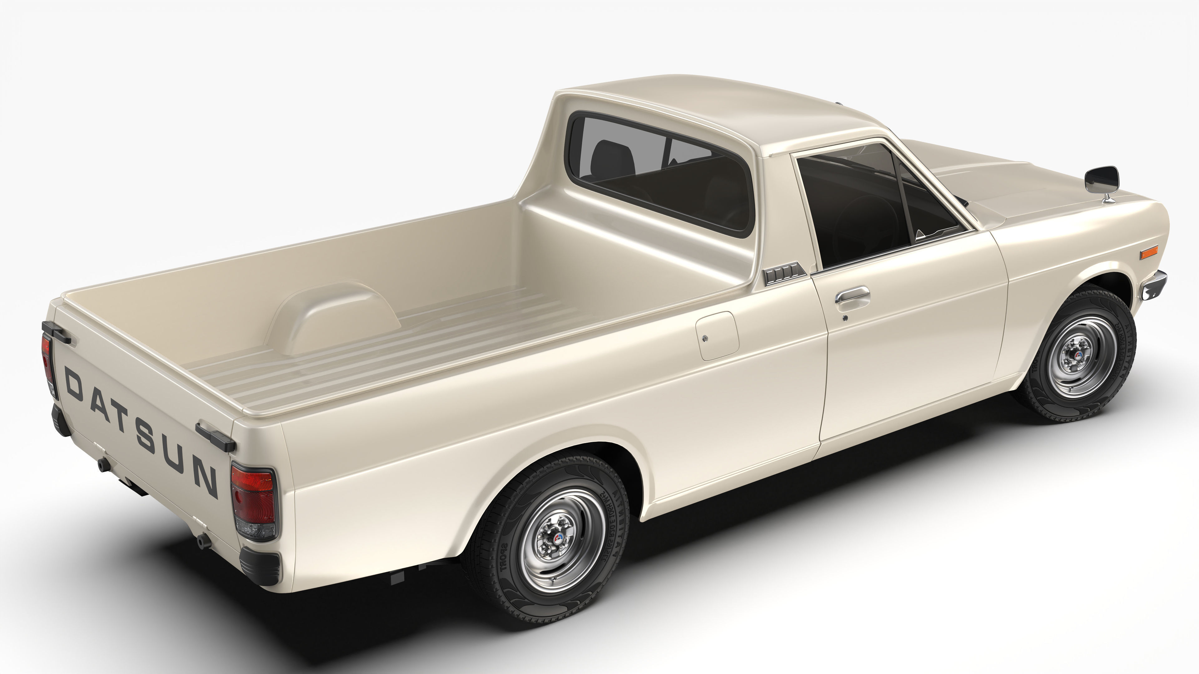 Datsun 1200 UTE 120B 1971 - 1986 3D model_3
