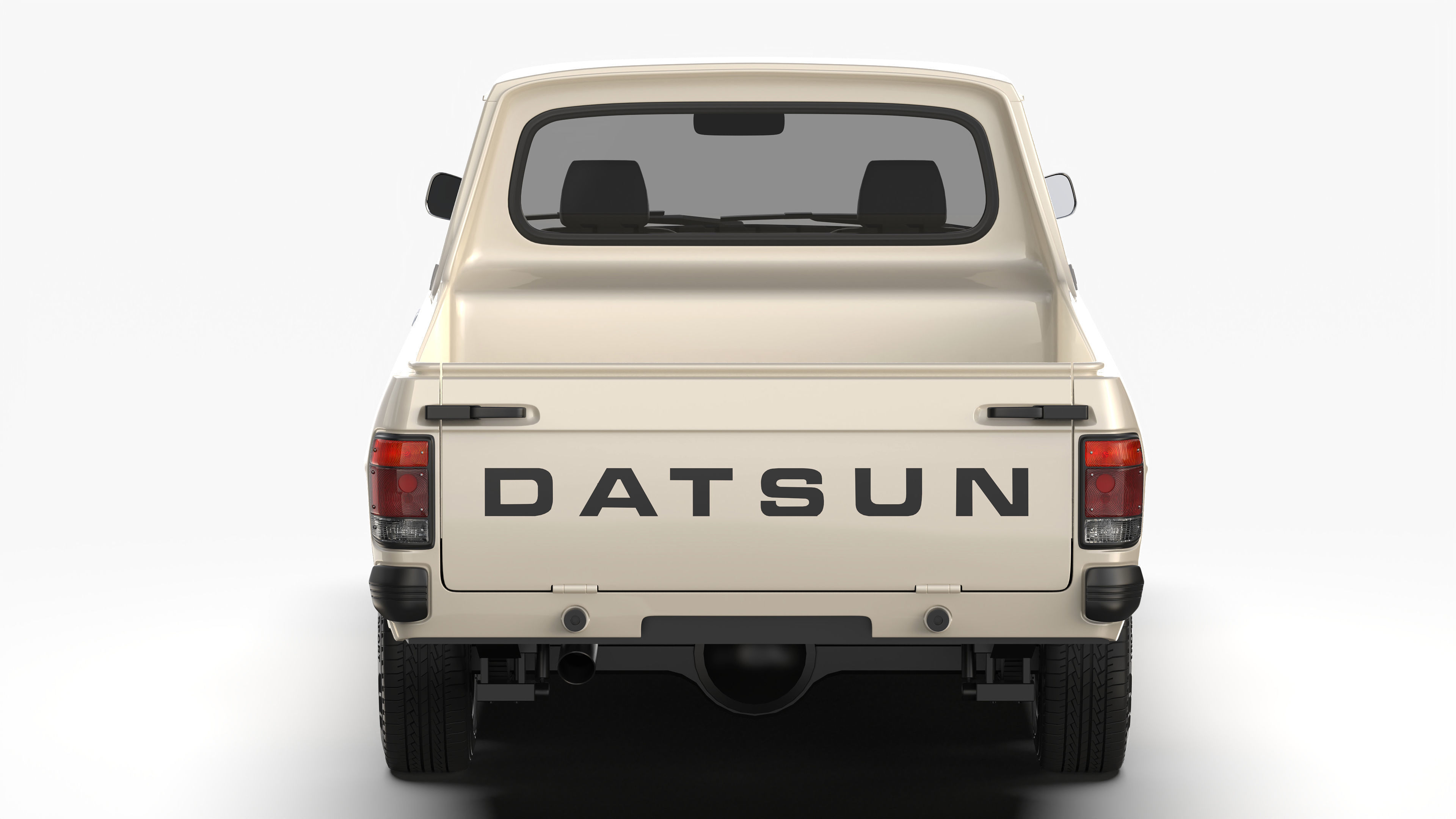 Datsun 1200 UTE 120B 1971 - 1986 3D model_6