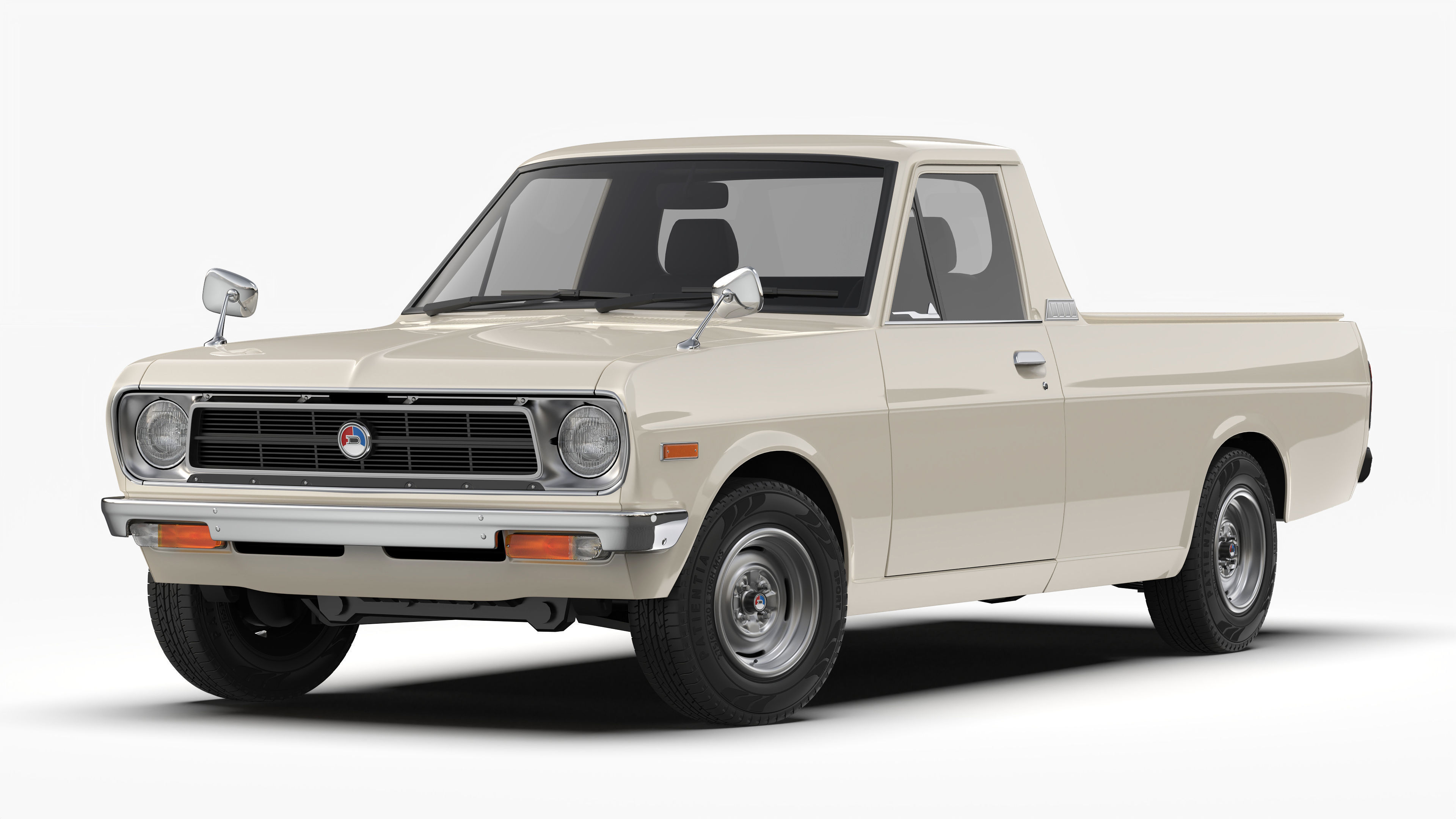 Datsun 1200 UTE 120B 1971 - 1986 3D model_1