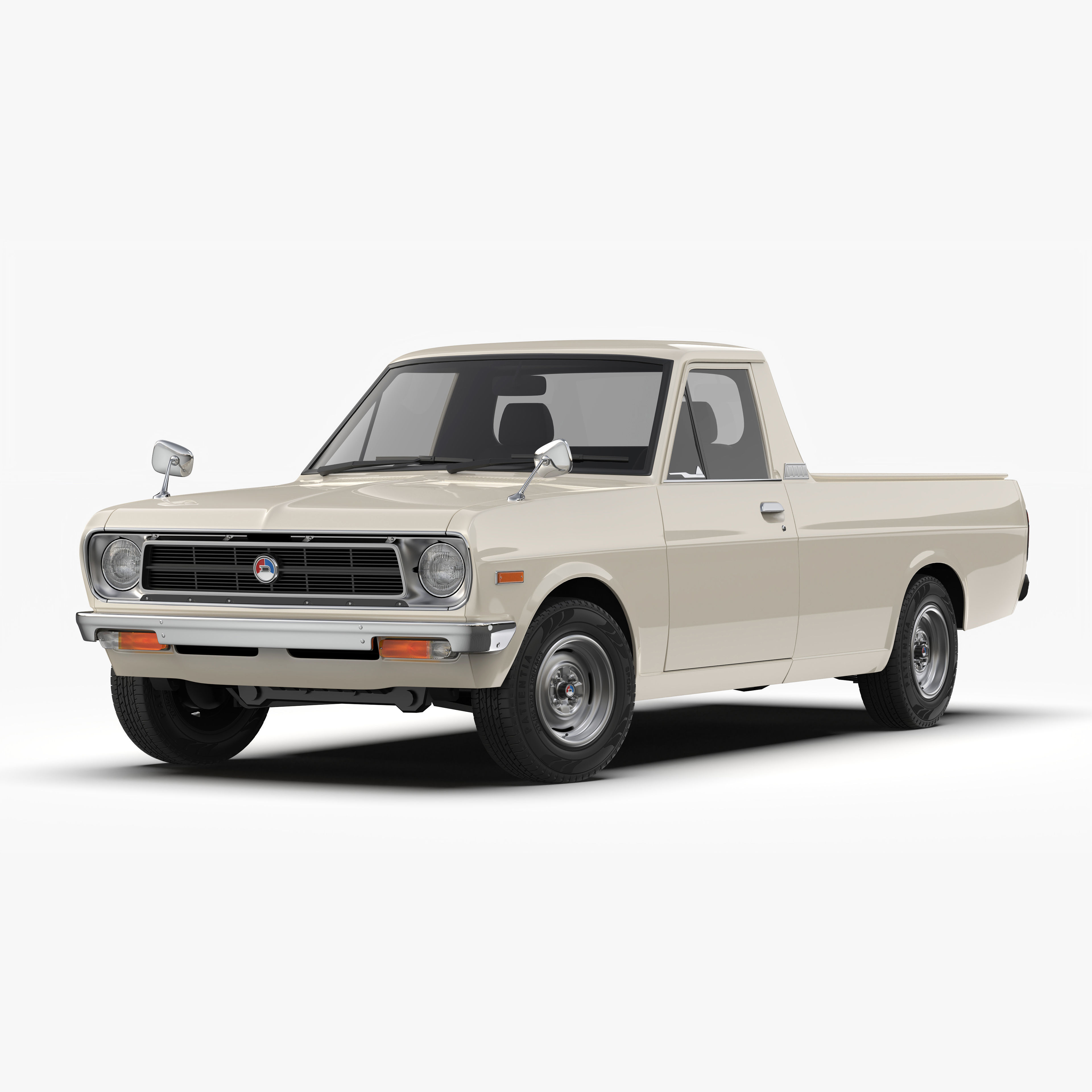 Datsun 1200 UTE 120B 1971 - 1986 3D model_0