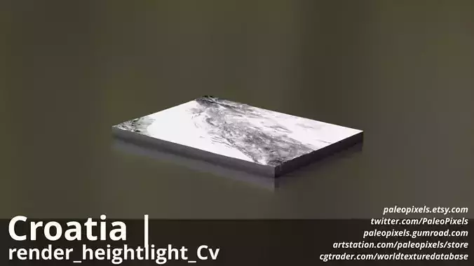 Croatia  14k High resolution Maps and masks