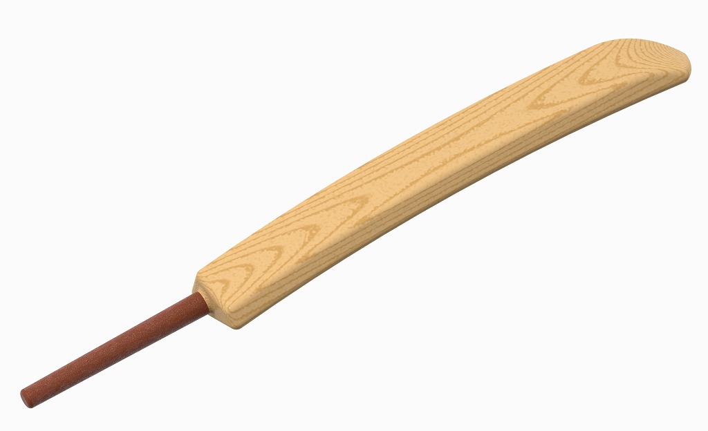 Cricket Bat Toy 3D print model_2