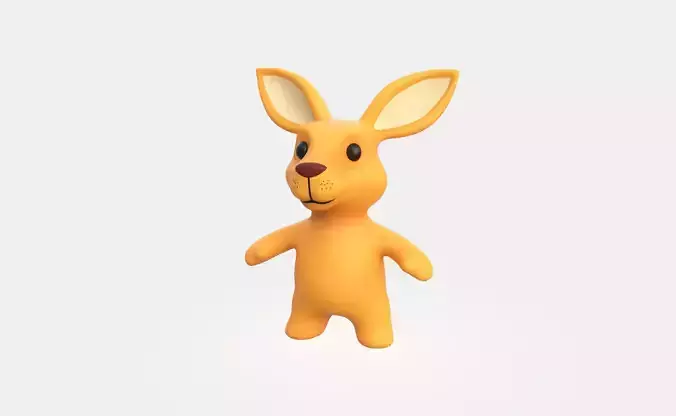 Little animal baby - Kangaroo cute - Character026