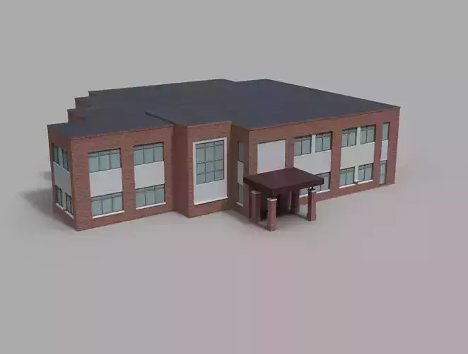 Administration building 3D