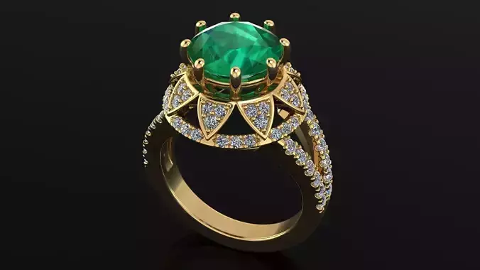 AG SZ US 7 25 COCTAIL RING 