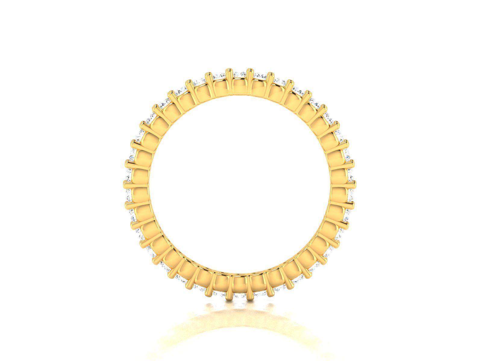 Diamond Ring 3D print model_3