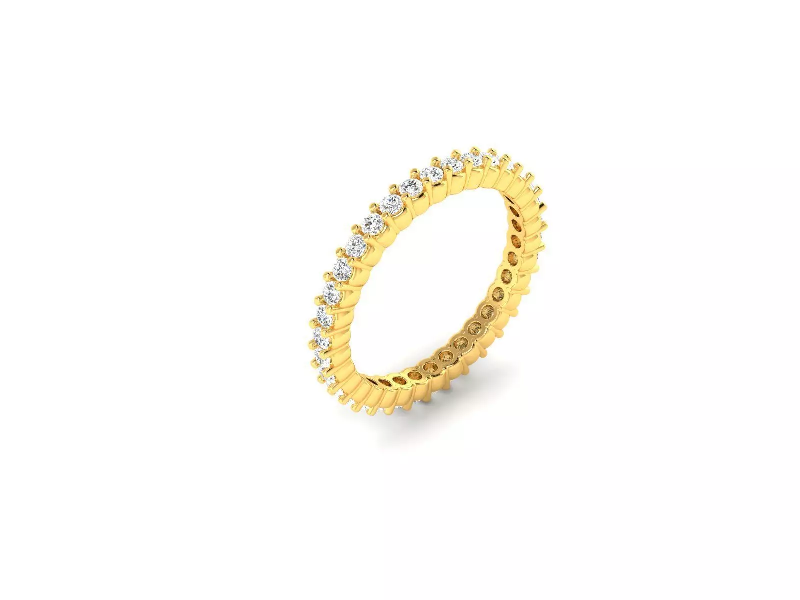 Diamond Ring 3D print model_0