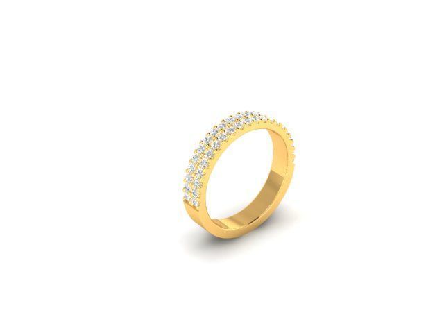 Diamond Ring 3D print model_2