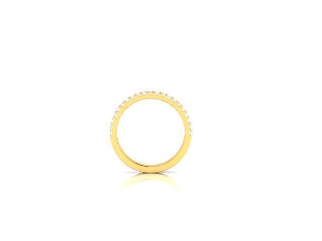 Diamond Ring 3D print model_3