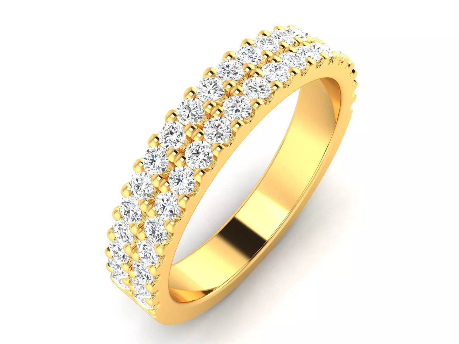 Diamond Ring 3D print model_0