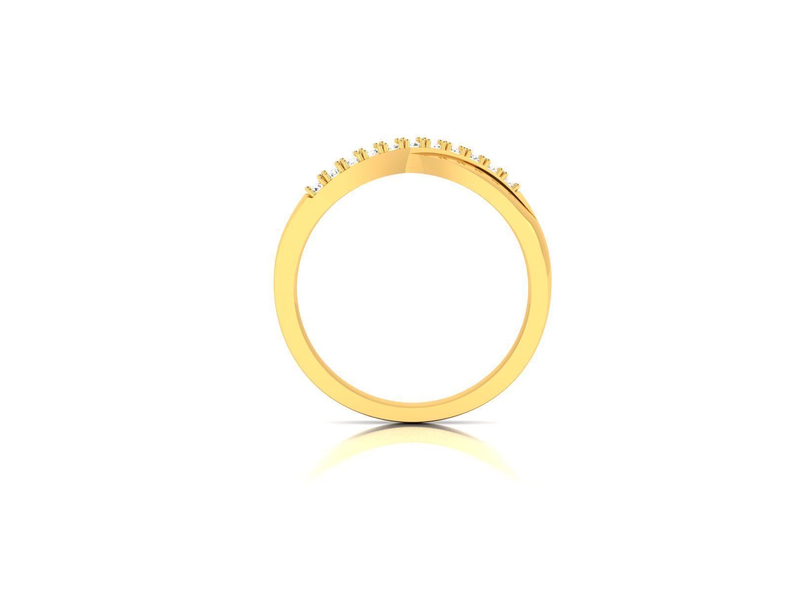 Diamond Ring 3D print model_1
