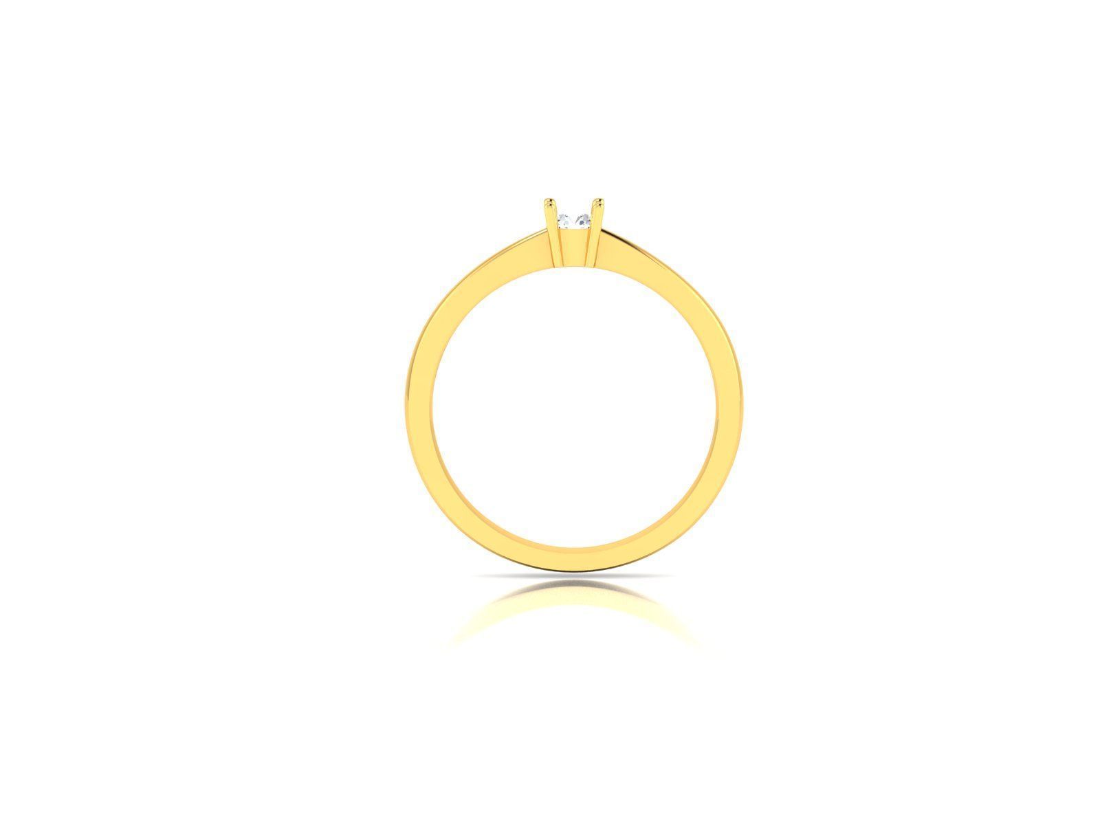 Diamond Ring 3D print model_3