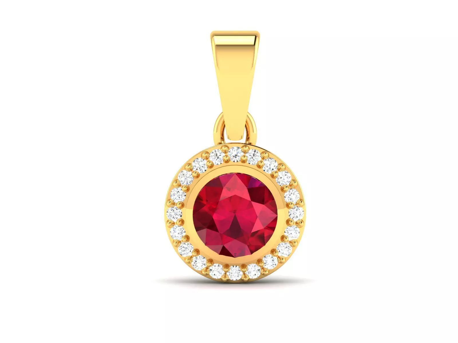 Diamond Pendant 3D print model