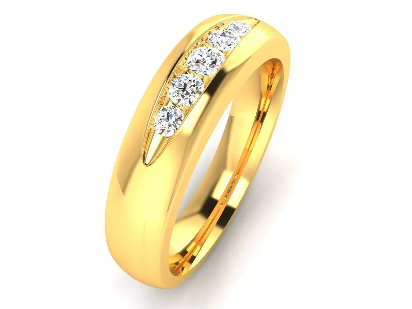 Diamond Ring 3D print model_0