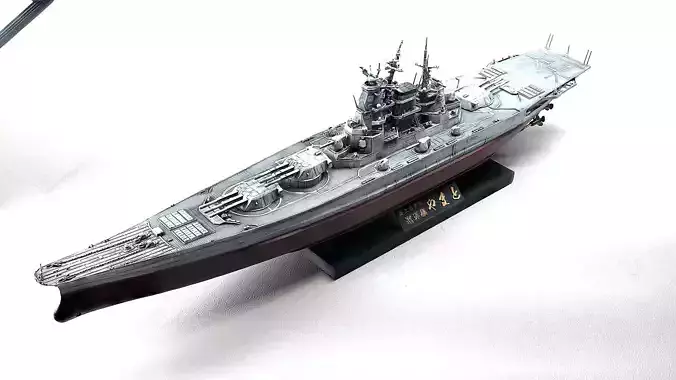 Yamato Class Future Battleship 2030 3Dprinter