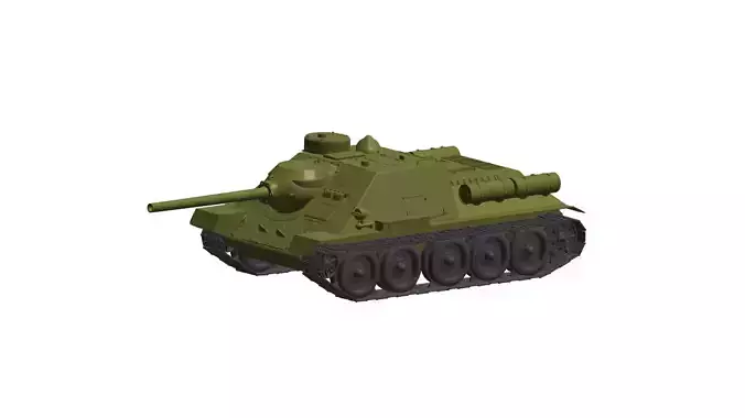 SU-100 Self-propelled anti-tank gun