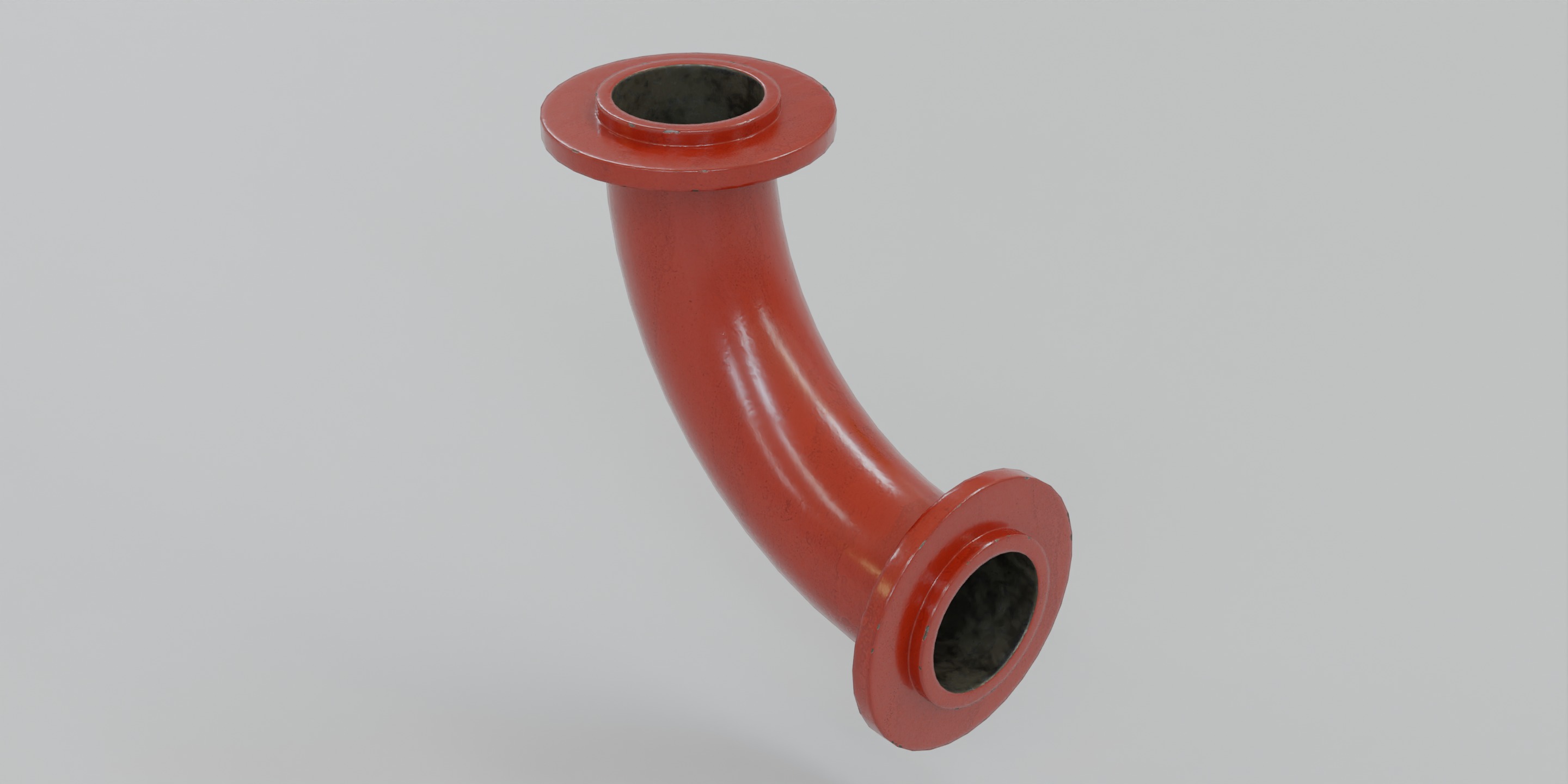 Iron Pipes Low-poly 3D model_11