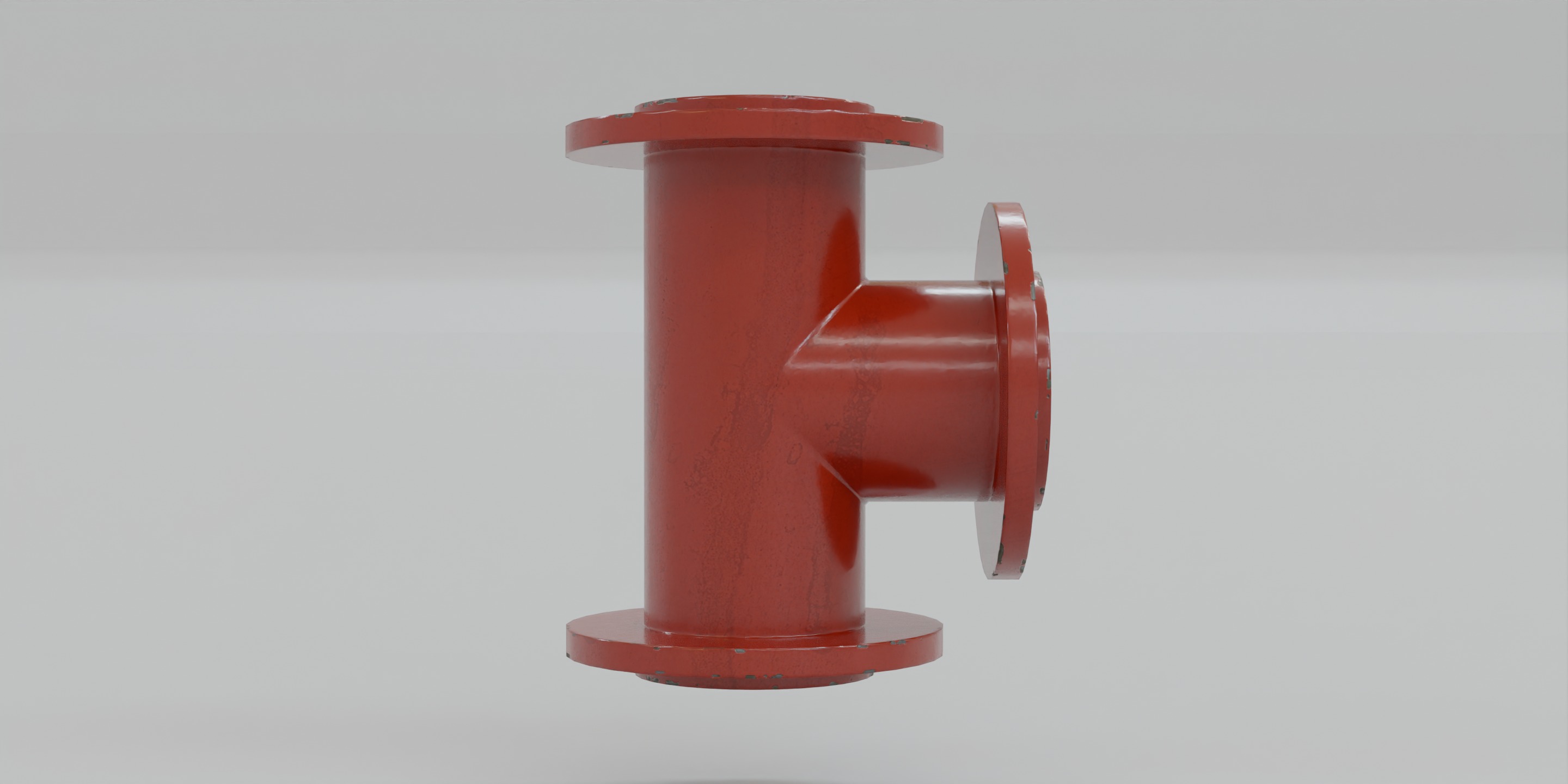 Iron Pipes Low-poly 3D model_22