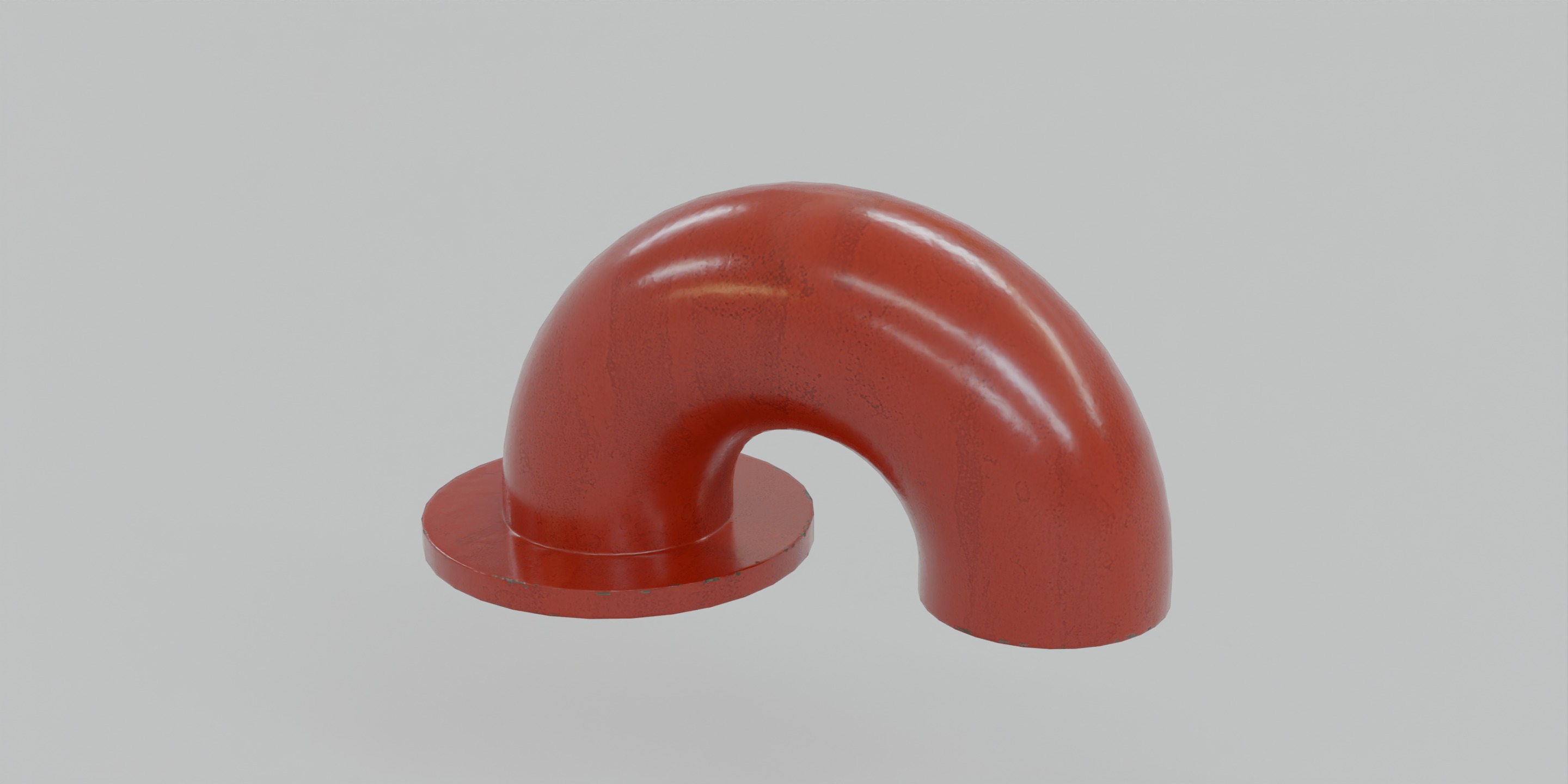 Iron Pipes Low-poly 3D model_46