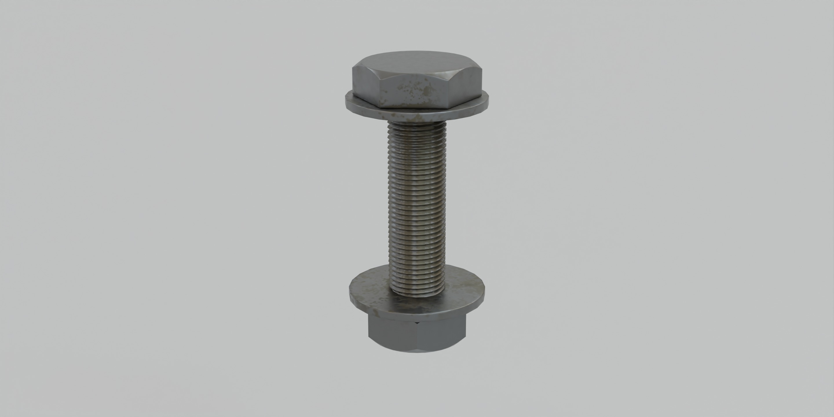 Iron Pipes Low-poly 3D model_54