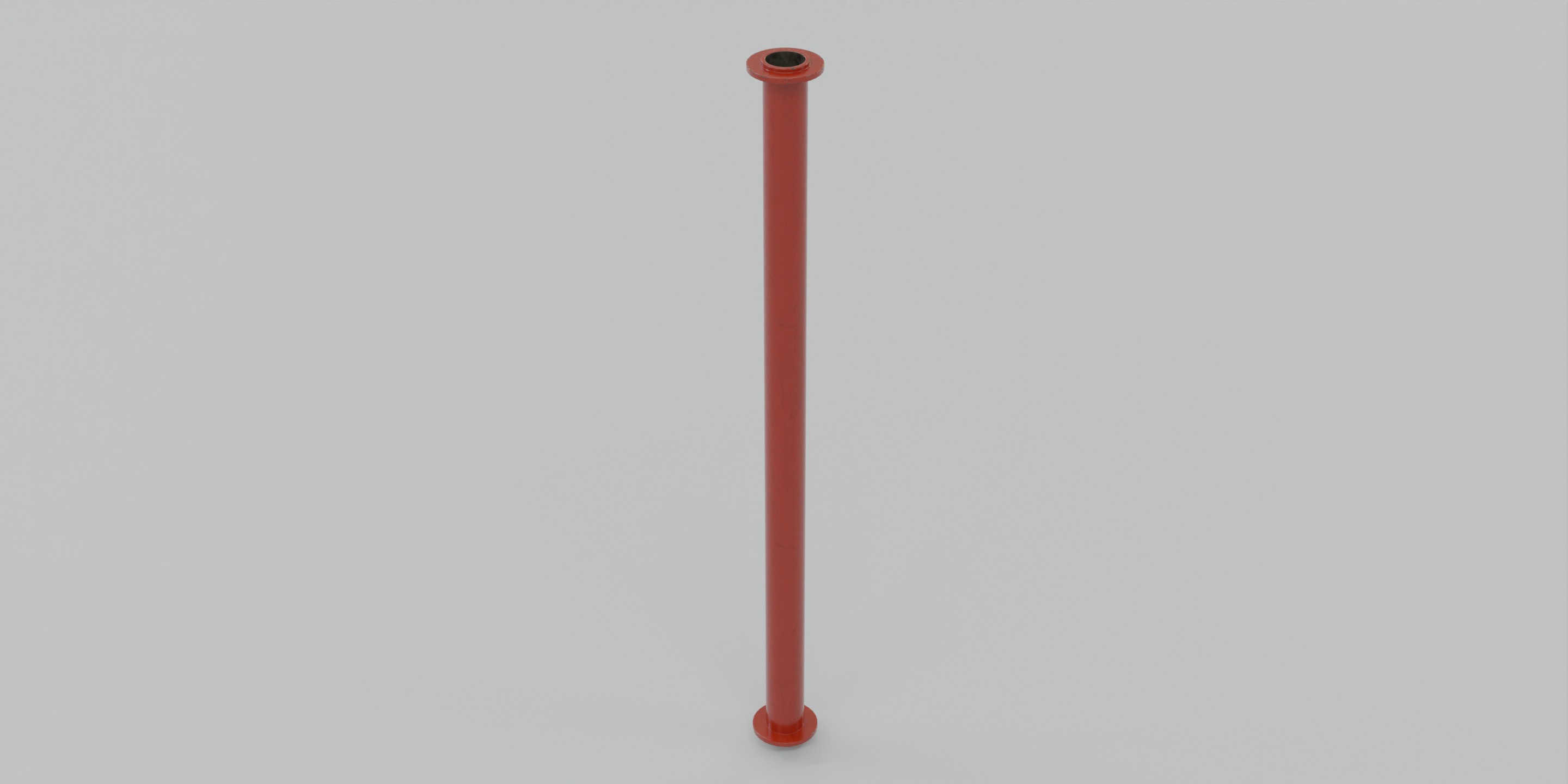 Iron Pipes Low-poly 3D model_4