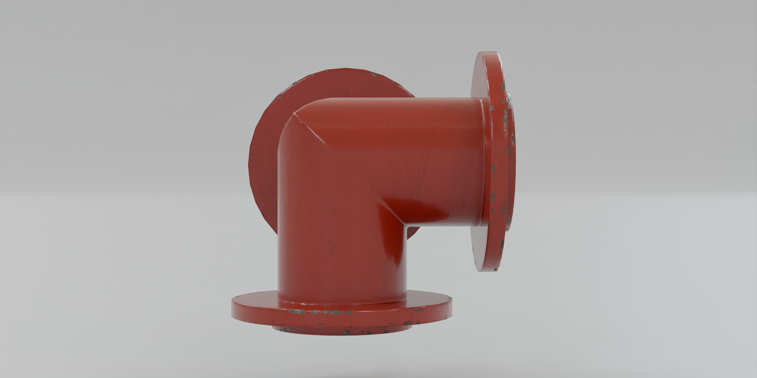 Iron Pipes Low-poly 3D model_28