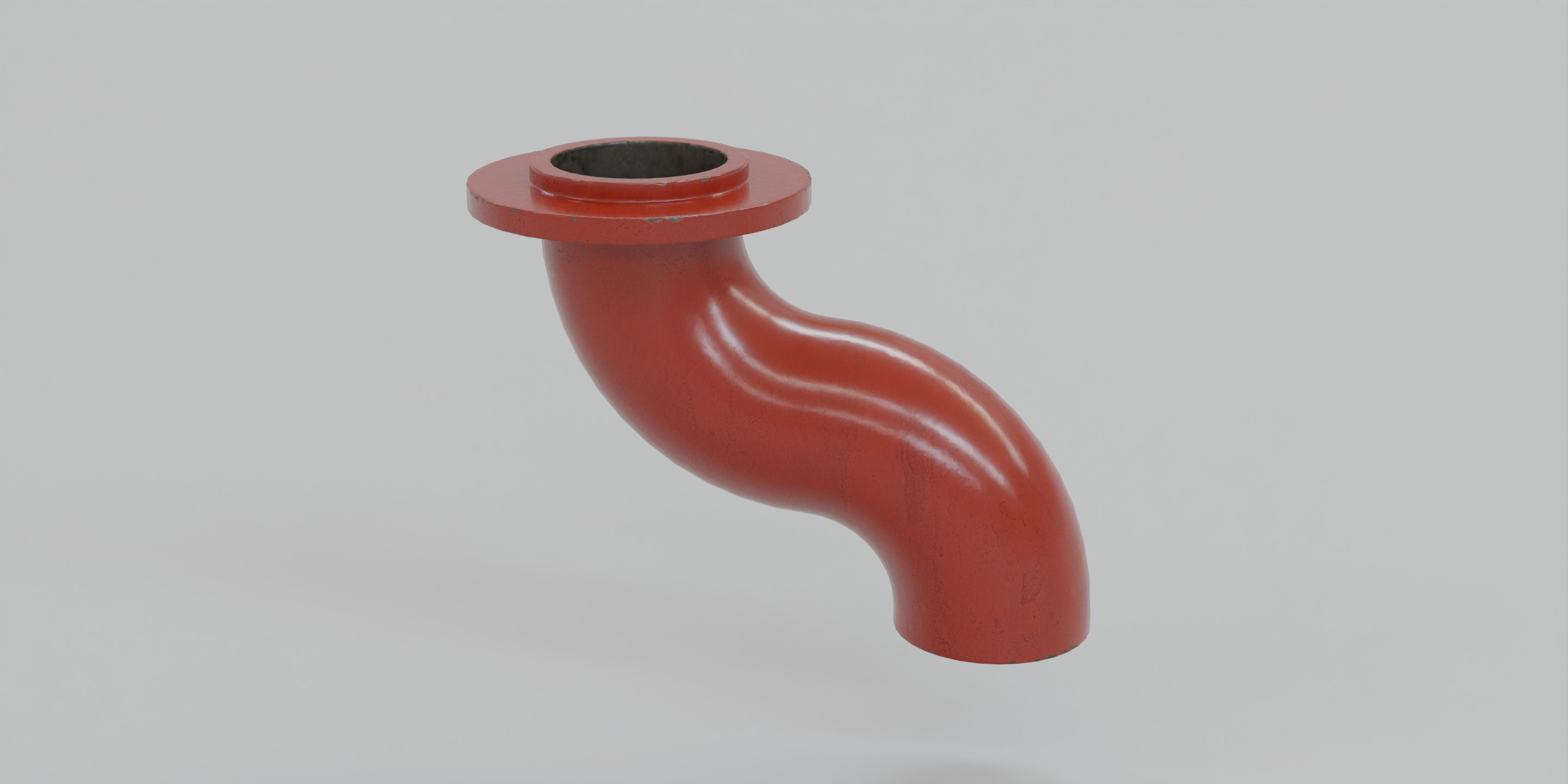 Iron Pipes Low-poly 3D model_45