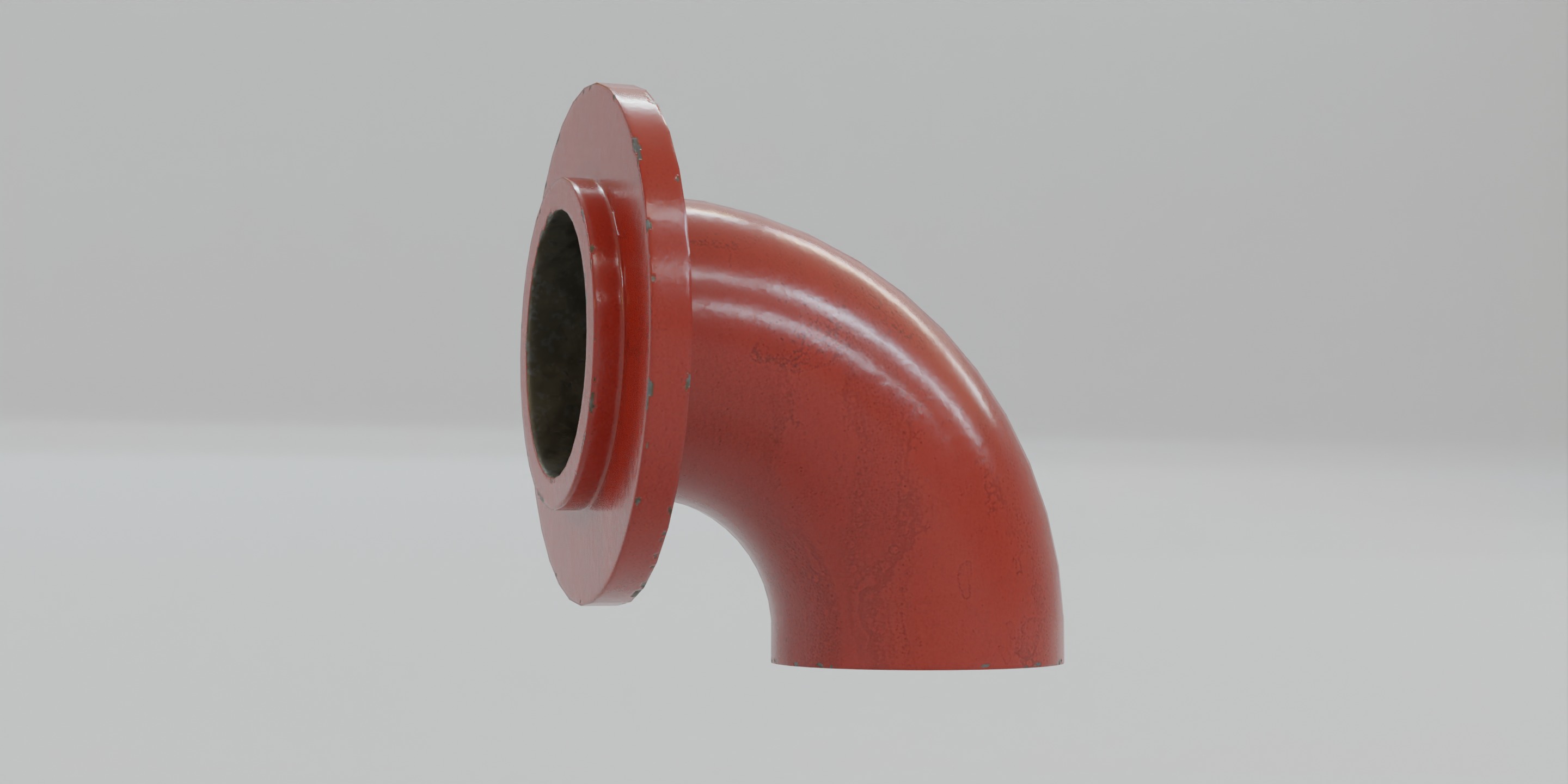 Iron Pipes Low-poly 3D model_47