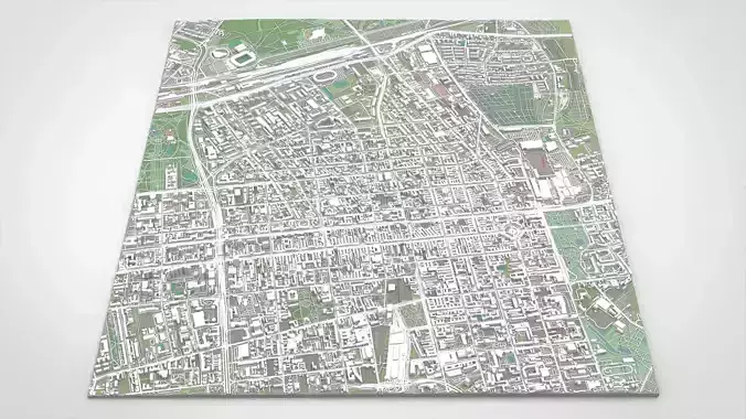 Cityscape Lodz Poland