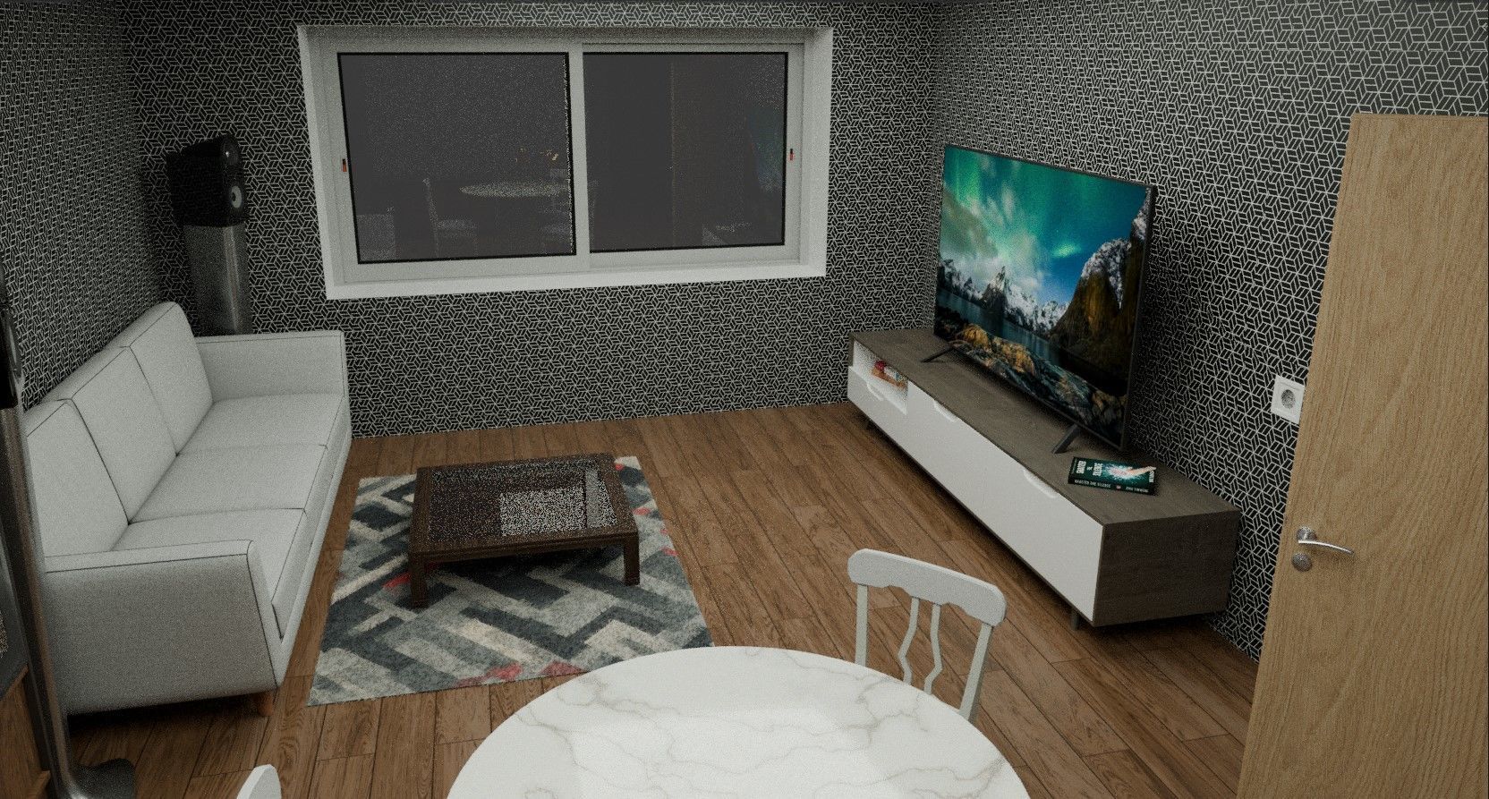 Apartament Free 3D model_2