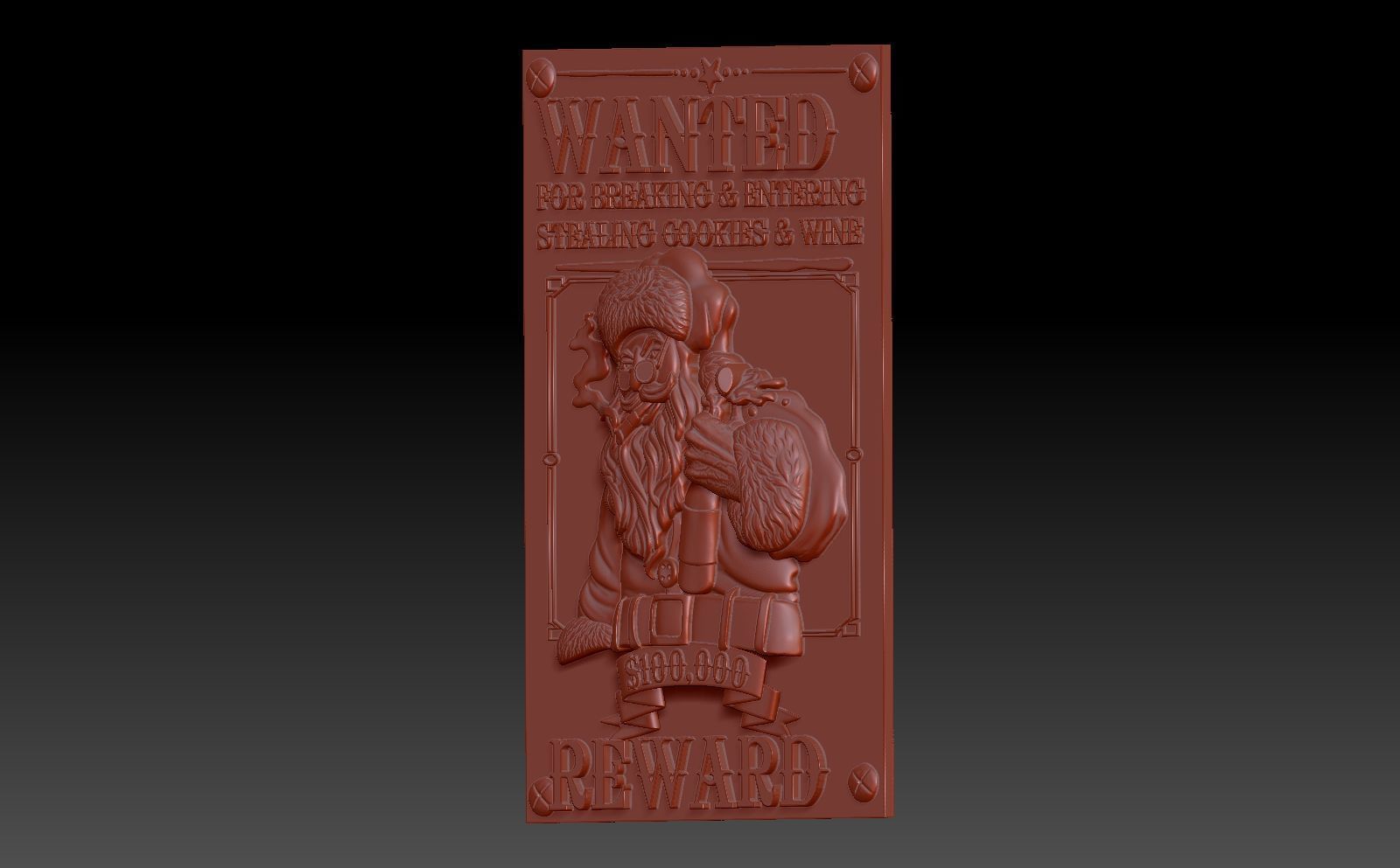 Santa  3D print model_3