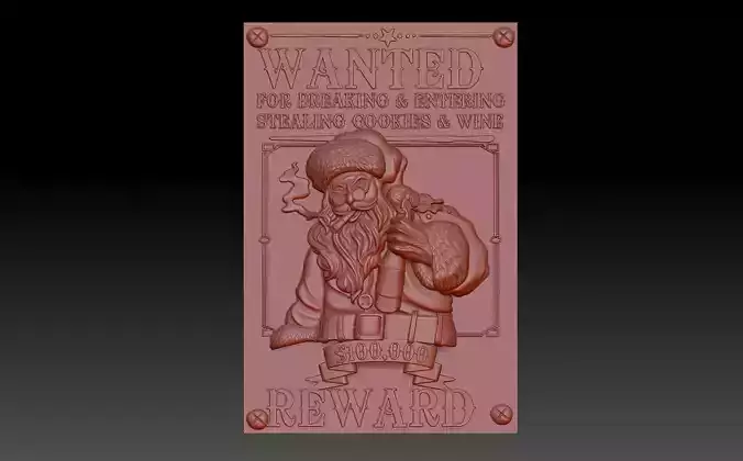 Santa  3D print model