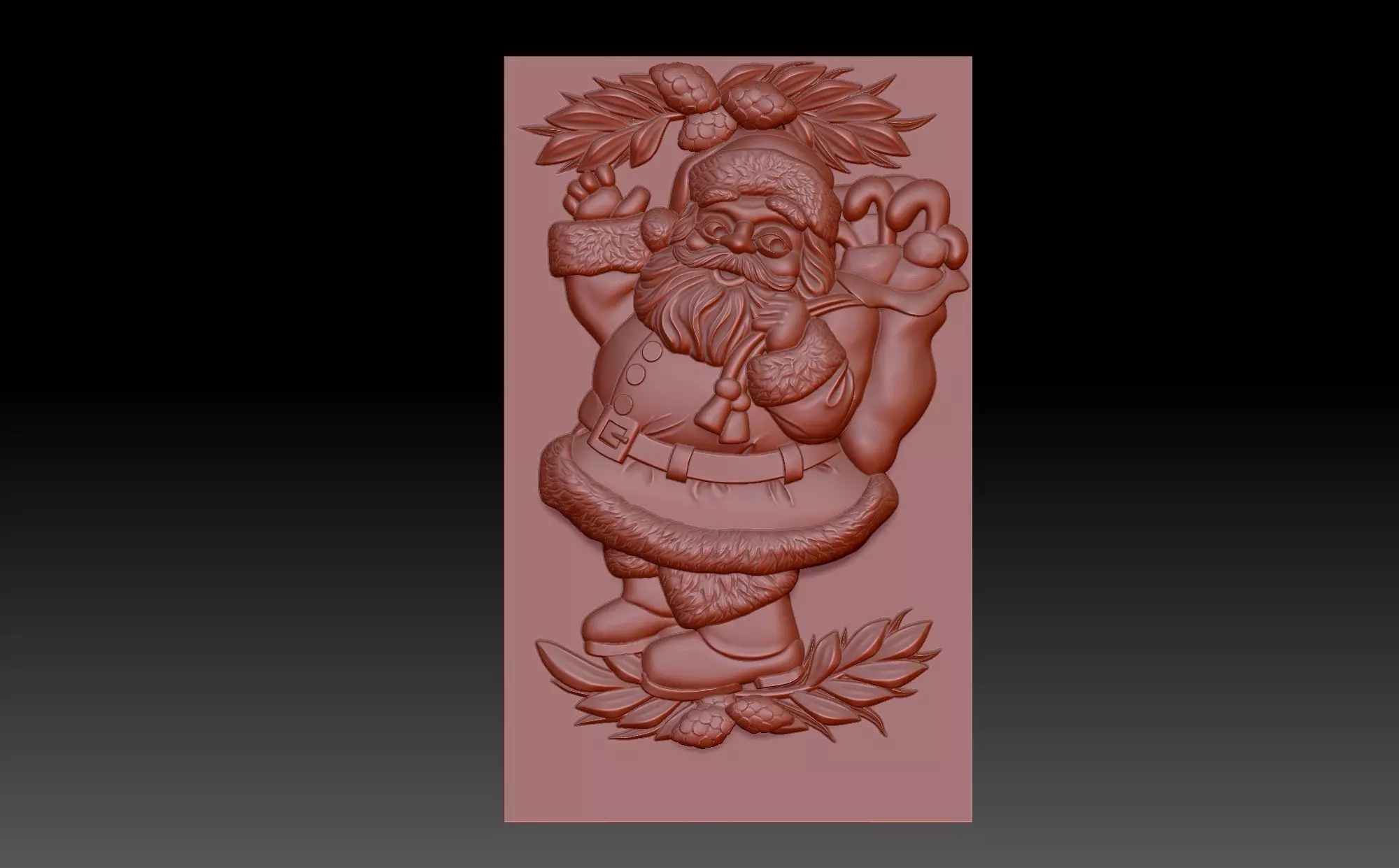 Santa  3D print model_0