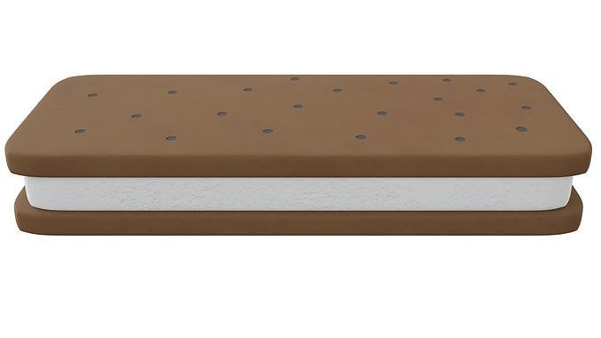 Icecream Sandwich 3D model 2