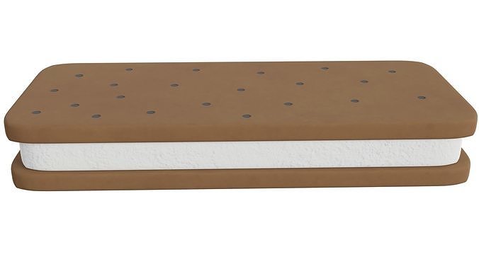 Icecream Sandwich 3D model 6
