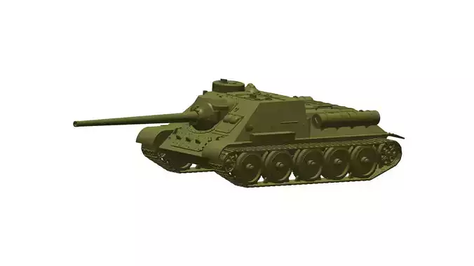 SU-100 Self-propelled anti-tank gun
