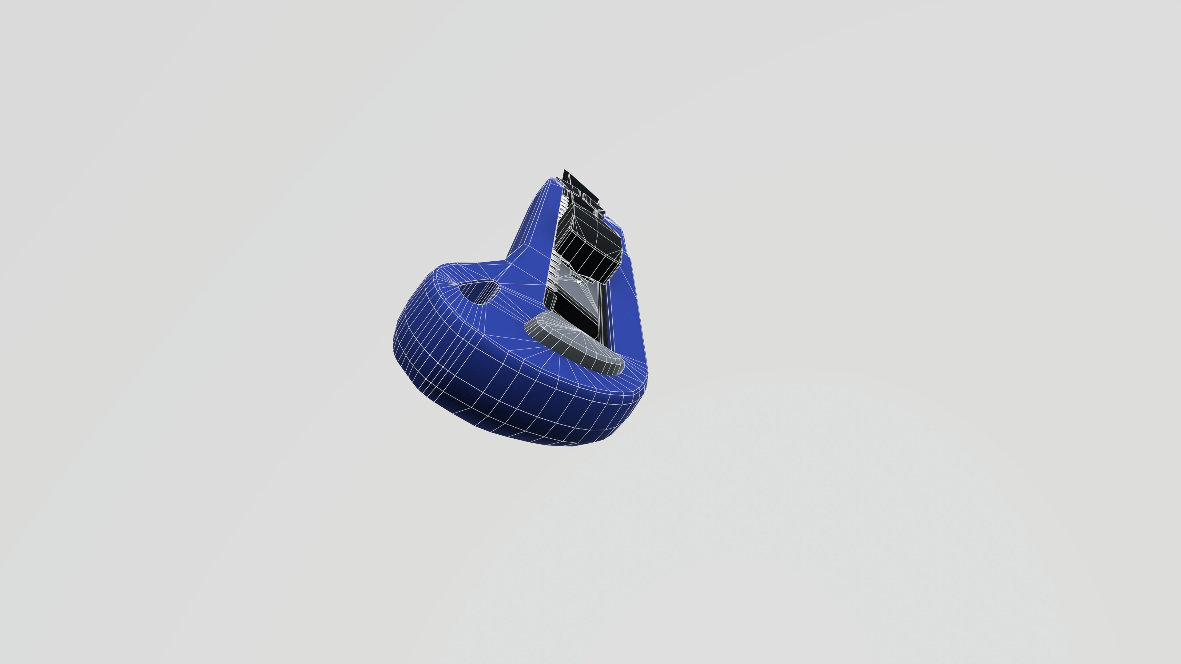 Steel paper cutter 3D model_5