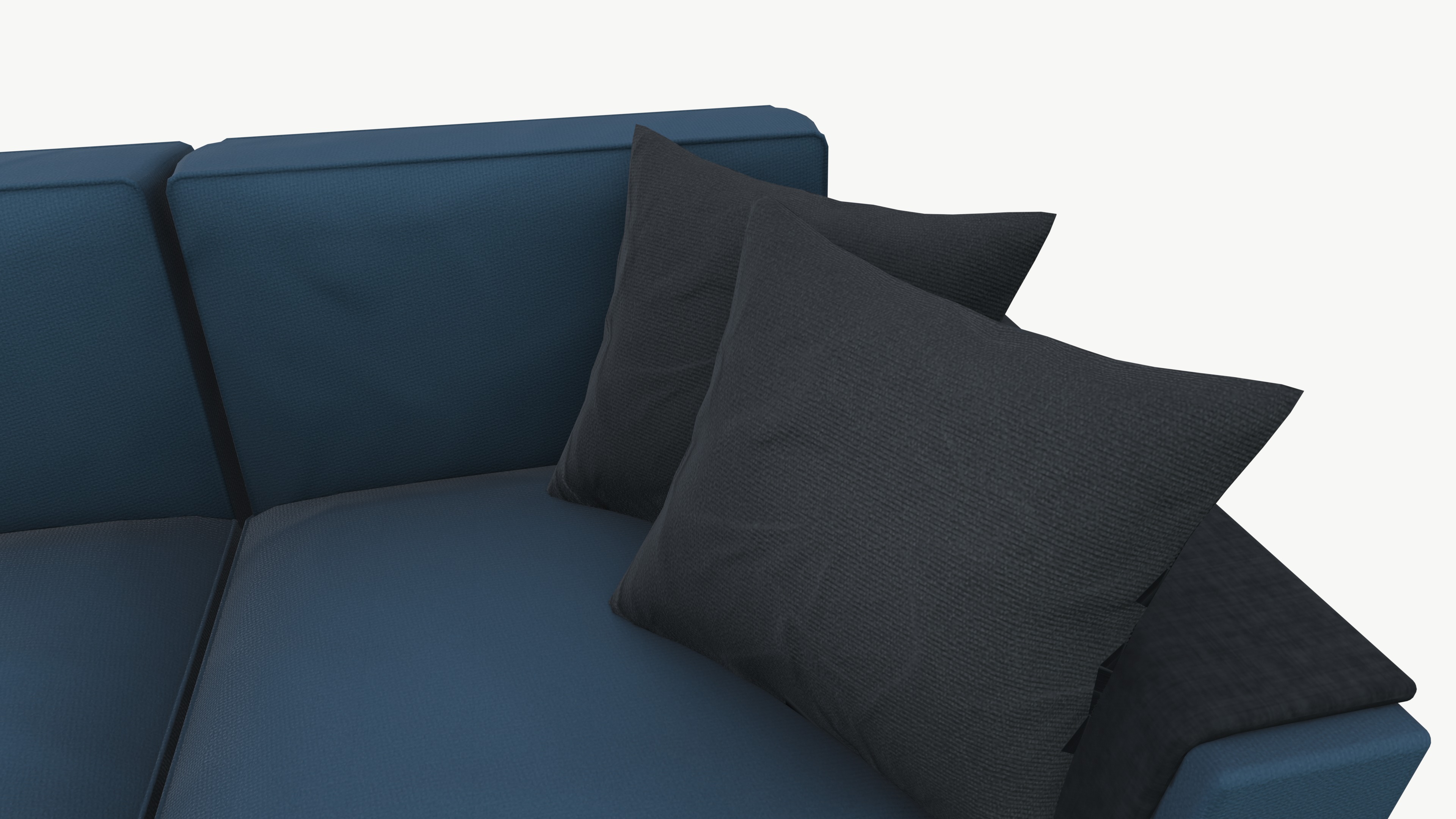 Leather Seating Sofa 3D model_4