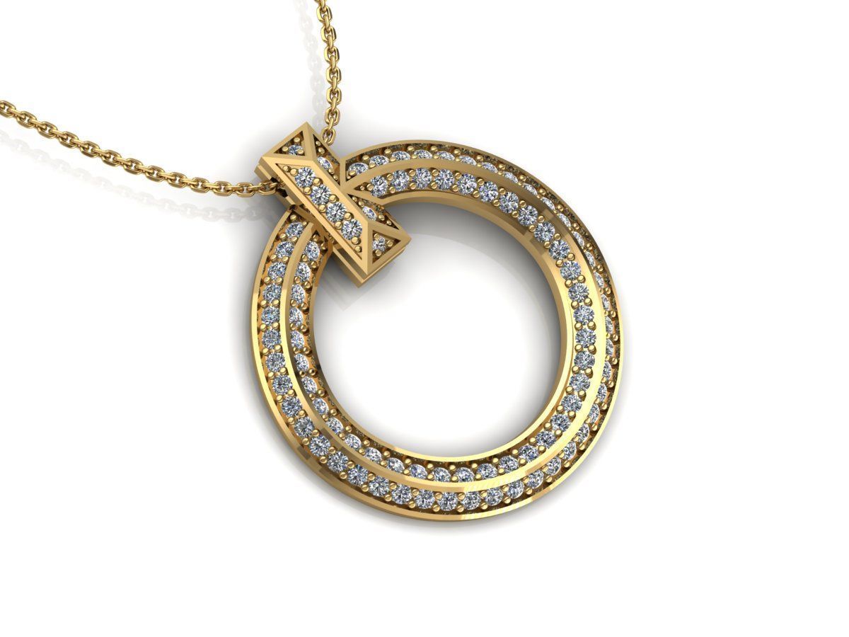 Tiffany Pendant 3D print model_1