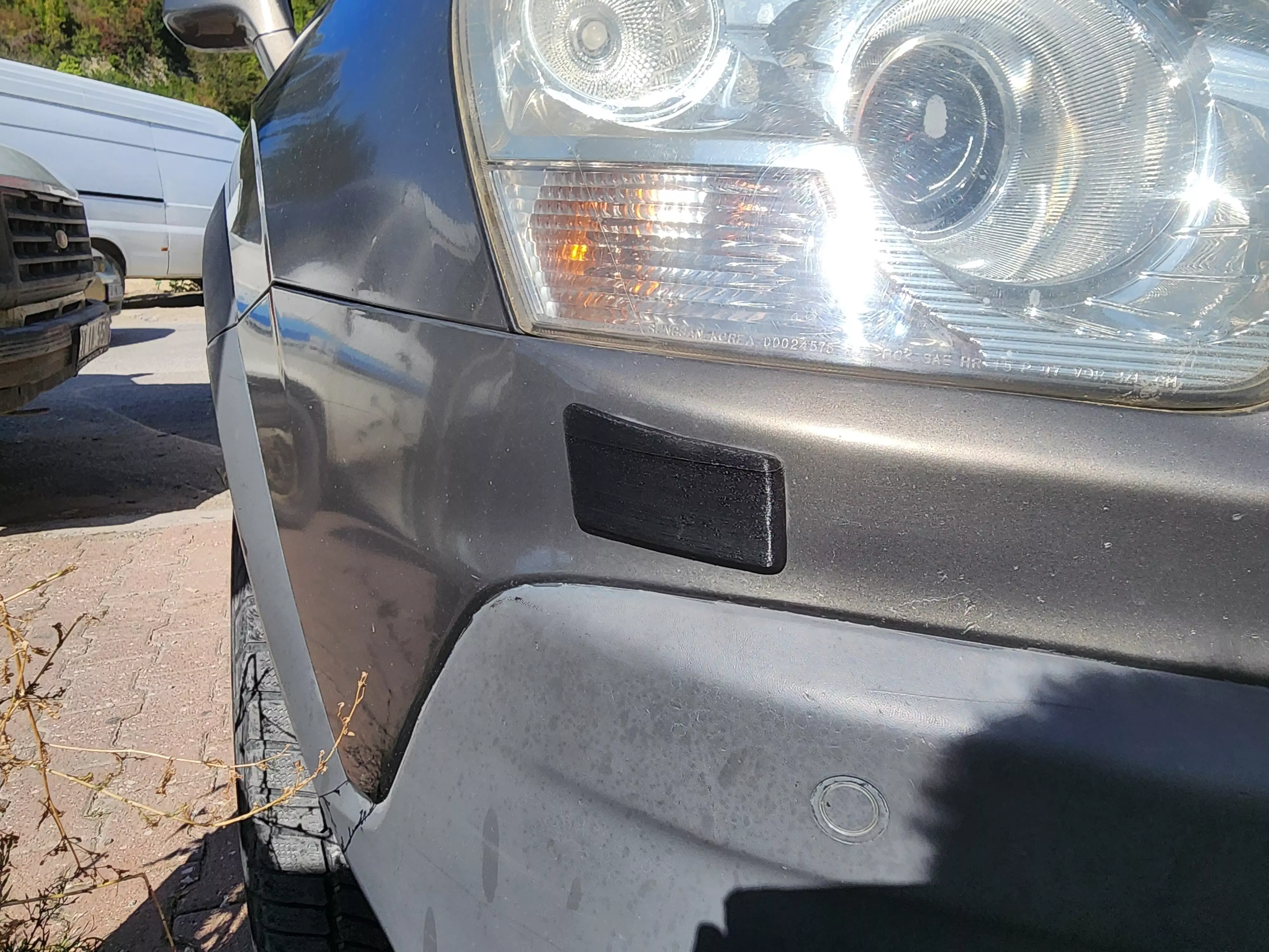 Opel Antara Headlight Washer Cover 3D print model_0