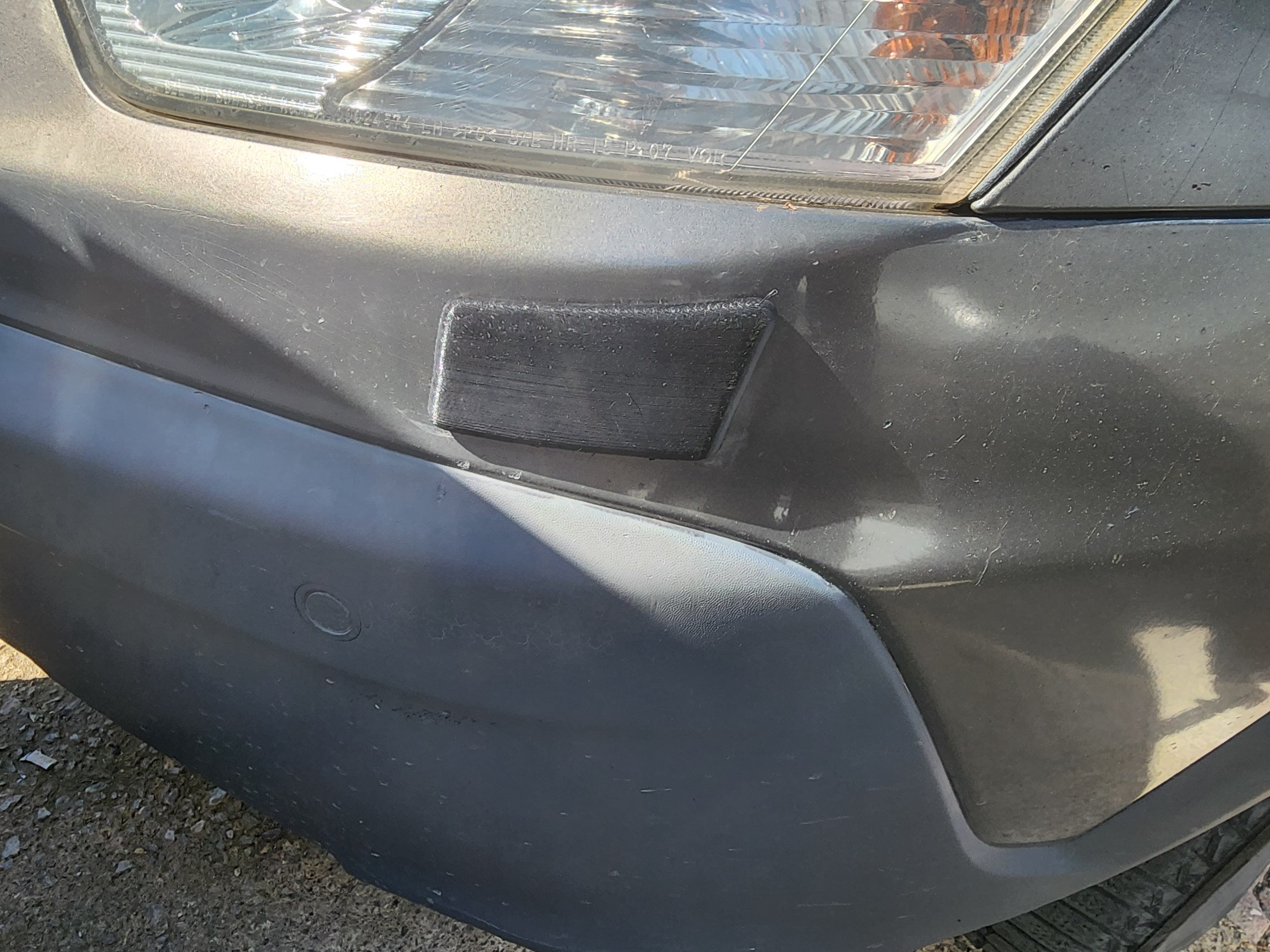 Opel Antara Headlight Washer Cover 3D print model_3